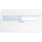 JAM Paper - Enveloppes Double Fenêtre #8 5/8 avec Redi-Seal, Blanc Tissé, 3 5/8 x 8 5/8, Paquet de 500-Quantité : paquet de 500