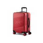 Reebok GO Collection Hardside Carry-on Luggage - Red-Reinforced top and side handles to easily remove the suitcases from baggage carousels or cars