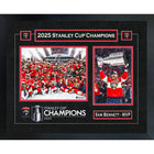 Sam Bennett Florida Panthers 2025 Stanley Cup Champions - Framed Print - 22" x 18"-Premium virtual frames
