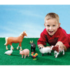 Learning Resources Jumbo Farm Animals - Set of 7 -Size: 10"(H) x 7 1/2"(Dia) horse