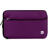 Vangoddy - Housse de protection en néoprène pour ordinateur portable 13" avec poche supplémentaire - Violet-Matériau en néoprène résistant à l’eau pour protéger contre l’humidité et les éclaboussures