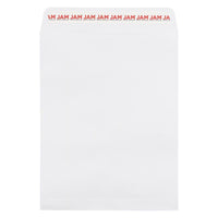 Jam Paper Open End Commercial Envelopes with Peel and Seal Closure - 8 3/4" H x 11 3/4" W - White - 100 Pack-Color: White