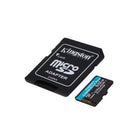 Kingston 512 GB microSDXC Canvas Go Plus Gen4 Card + Adapter-Ideal for mobile gaming, drones, action cams, and Android devices