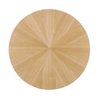 Modway Crossroads Round Wood Coffee Table - Oak-7