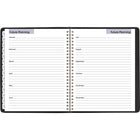 AT-A-GLANCE 2026 Executive Weekly/Monthly Planner - 8-3/4" H x 6-7/8" W - Black - English-Past, current and two future months reference