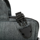Vangoddy Wave 13" Laptop 2-in-1 Messenger Bag - Grey/Pink-Organized Storage. Multiple compartments provide ample space for accessories and essentials.
