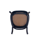 Manhattan Comfort Paragon 1.0 17.52" Industry Chic Upholstered Dining Chair - Black and Grey - Set of 2-10