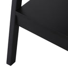 HOMCOM - Étagère Bibliothèque à 4 niveaux en forme d’échelle - noir - lot de 2-Montage requis, tous les accessoires sont inclus 