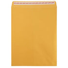 Jam Paper Open End Catalog Recycled Envelopes with Peel and Seal Closure - 12" H x 15 1/2" W - Brown Kraft - 50 Pack-Color: Brown Kraft Manila