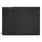 Champs - Porte-cartes en cuir Iconic - Noir/Noir-Peut contenir plusieurs cartes