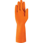 Alphatec - Gants En Latex Épais - Orange - Taille 9 - Paquet de 144-Latex