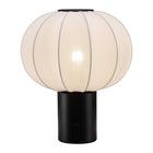 Zuo Wisteria Table Lamp - White-MAX 8W A19 shape E26 socket Light Bulb x1 (Not Included)