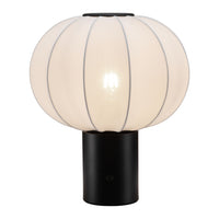 Zuo Wisteria Table Lamp - White-MAX 8W A19 shape E26 socket Light Bulb x1 (Not Included)