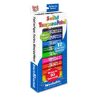Kwik Stix Solid Tempera Paint Sticks - Classic Colours - 2 Packs of 12-No Cups, Smocks or Brushes