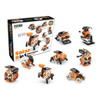 CIC Kits - 8 en 1 Kit de robot educatif solaire-Jouets robotiques