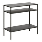 Hudson&Canal - Table d'appoint rectangulaire Ricardo (24 po de largeur) - Bronze noirci-Un design contemporain moderne pour votre salon, votre chambre et plus encore