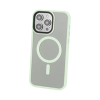 TUFF8 Glide Guard Rugged Case For iPhone 15 Pro - Light Green-Shockproof Layer: The air tight shockproof layer adds extra protection from accidental drops. Tested to MIL-STD to 8FT
