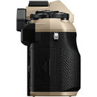 OM SYSTEM OM-5 Mark II Mirrorless Camera - Sand Beige-Dust, splash, and freeze proof with IP53 weather sealing for reliable performance in any conditions