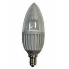 Northern Stars LED Light Bulb 80036 LE-3B10/CL/WW 3000K 120V 3W E12/E26 - 2 Pack-Frosted