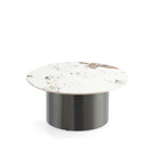 Manhattan Comfort Alondra 31.49" Modern Glam Coffee Table - Black-Modern Coffee Table for Living Room Use