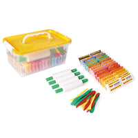 JOVI Plastilina Modeling Clay School Set - 28 Bars/4 Rollers/15 Spatulas-Vegetable-Based Formulation: Crafted from vegetable-based ingredients, JOVI plastilina offers a safer and more environmentally friendly alternative to traditional modeling clays.