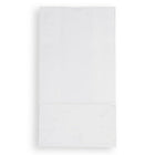 JAM Paper Sacs-repas en papier Kraft, petit format, 4,125 x 8 x 2,25 po, blanc, 500/paquet (690KRWHB)-Papier avec fini mat