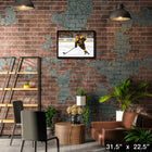 Patrice Bergeron Boston Bruins - Framed Canvas - 31" x 22"-Officially licensed by the NHL and NHLPA