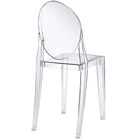 Modway Casper Dining Side Chair - Clear-7