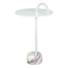 Zuo Will Side Table - White-Colour: White