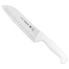 Tramontina Professional Slicing and Chopping Knife - Stainless Steel Blade and White Polypropylene Handle-H-Tramontina 7" Santoku Knife