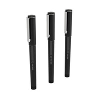 TRU RED Rollerball Pens - Fine Point - Black - 3 Pack-Rollerball Pens