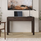 Hudson&Canal Lonsdale 48'' Desk - Alder Brown-Features easy assembly