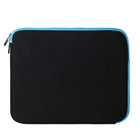 Vangoddy - Housse de protection en néoprène pour ordinateur portable 12" avec poche supplémentaire - Noir/Bleu-Design mince et léger pour un transport facile sans encombrement