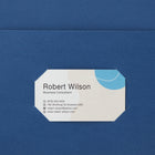 Staples Twin-Pocket Portfolio - Dark Blue - 10 Pack-Paper construction
