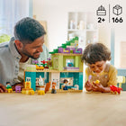 LEGO - DUPLO Town La maison familiale moderne avec des figurines 3 en 1-Les tout-petits font preuve de créativité pour construire et reconstruire cet ensemble de maison de poupée 3 en 1