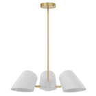 Modway Briana 3-Light Pendant Light - White-Bulb: 3 E26 40W Max (Not Included)