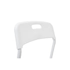 CB Office Tactic Multi-Purpose Armless Stacking Chairs - White - 4 Pack-Four leg design