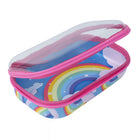 Zipit - Boîte à crayons au dessus transparent - Motif arc-en-ciel-5