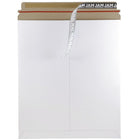JAM Paper Photo Mailer Stiff Envelopes with Self Adhesive Closure, 12.75 x 15, White Recycled, 6 Pack-White Cardstock Mailer