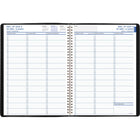Staples 2026 Weekly/Monthly Planner - 11" H x 8" W - Assorted Colours - Bilingual-Personal information page includes section for General, Emergency and Medical, dates to remember page, and three year future planning