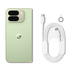 Google Pixel 10 Pro Fold - 512 GB - Jade - Bell-Pixel 10 Pro XL lasts over 24 hours, and up to 100 hours with Extreme Battery Saver. It charges to 70% in about 30 minutes, and has Pixelsnap magnetic technology for effortless wireless charging that snaps into place