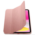 Spigen Urban Fit Case for iPad A16/ 10th Gen (2022) - Rose Gold-Cover turns into stand/workstation