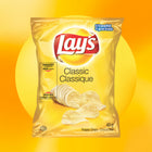 Lay's Classic Potato Chips - 40g - 40 Pack-No artificial flavours