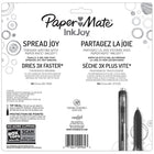 Paper Mate InkJoy Gel Pens - 0.7mm - Assorted - 14 Pack-Brightly colored plastic barrel is wrapped in an ergonomic comfort grip