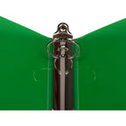 JAM Paper - Classeur en plastique de 0 -75 pouce - vert - 3 anneaux-Les larges panneaux avant et arrière recouvrent entièrement les intercalaires et protège-pages standard. Nos classeurs à 3 anneaux métalliques sont dotés de deux boutons pour une ouverture et une fermeture faciles, ainsi que d'une pochette pratique sur le rabat intérieur.