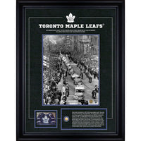 Toronto Maple Leafs Stanley Cup Parade Photo - Framed Print - 30" x 39"-Premium print framed