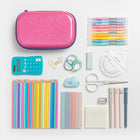 Zipit Glitter Storage Box with Inner Pocket - Pink-5