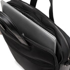 Bugatti Blake Business Briefcase for Laptops up to 15.6" - Black-Adjustable and detachable shoulder strap with padded shoulder rest for comfort