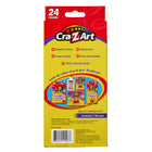 Cra-Z-Art Coloured Pencils - 24 Pack-Cra-Z-Art 24 pack pencils are made of real wood, each offering artist quality pre-sharpened coloured pencils that lay down bright and smoothly