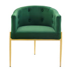 Modway Savour Tufted Performance Velvet Accent Chair - Emerald-Chair Weight Capacity: 300 lb